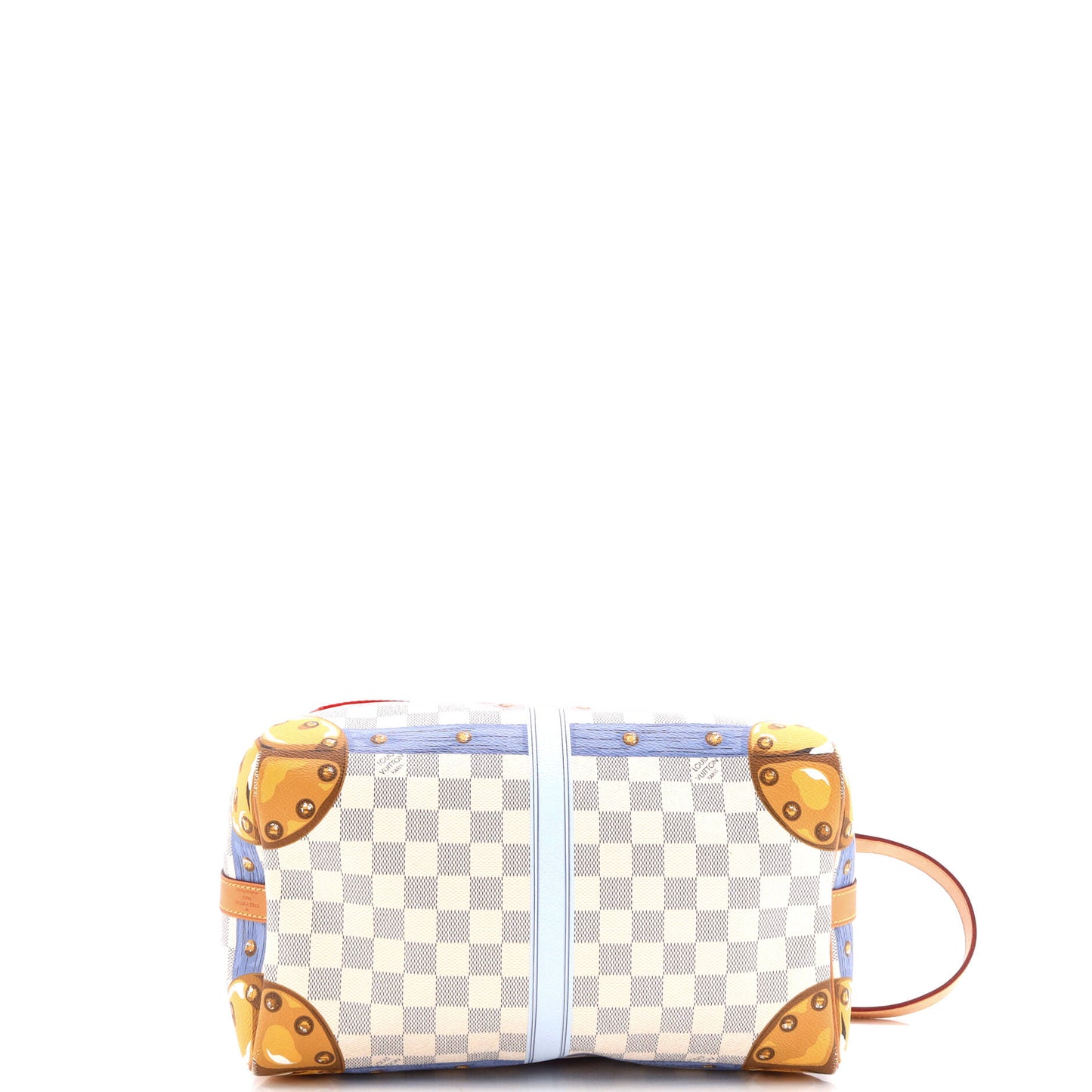 Louis Vuitton Speedy Bandouliere Bag Limited Edition Damier Summer Trunks 30