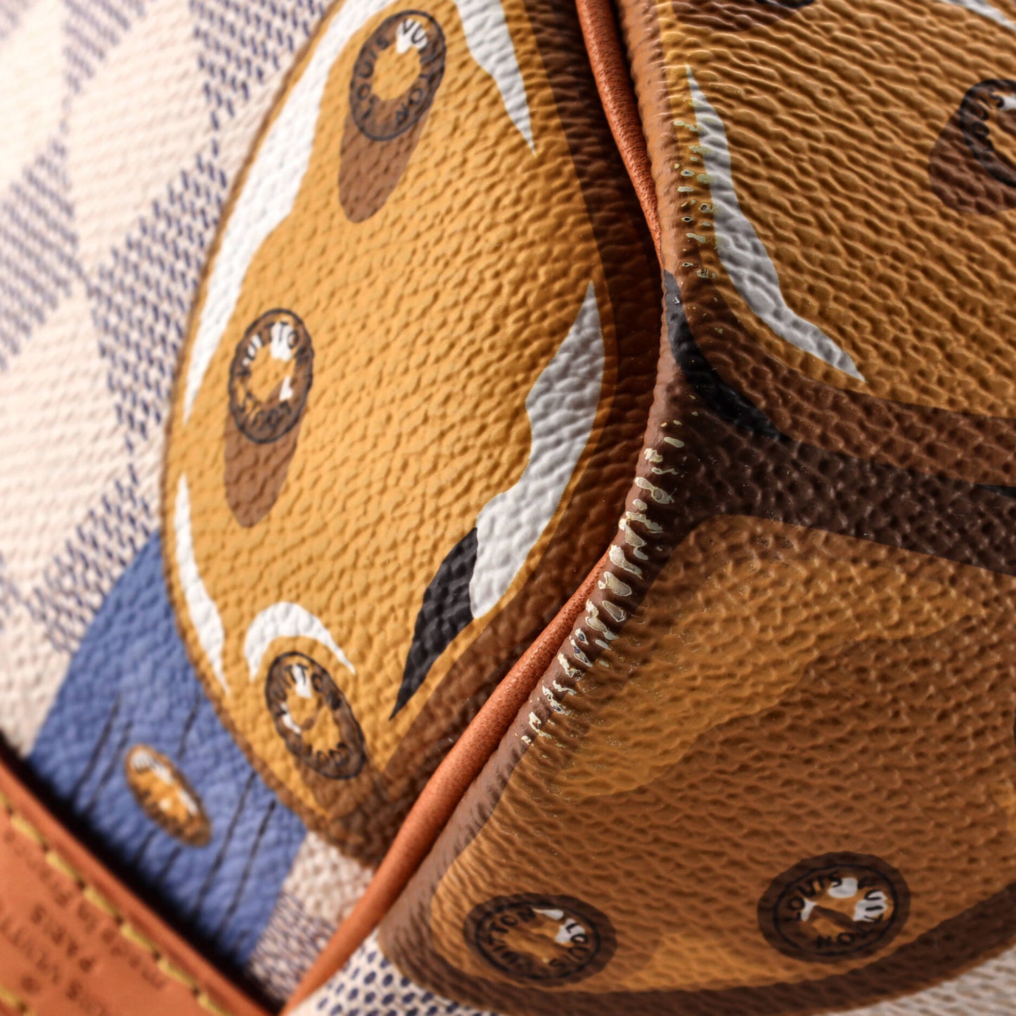 Louis Vuitton Speedy Bandouliere Bag Limited Edition Damier Summer Trunks 30