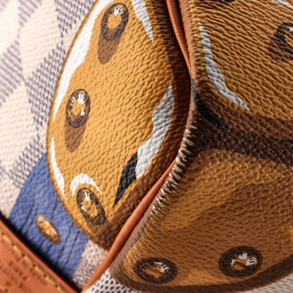 Louis Vuitton Speedy Bandouliere Bag Limited Edition Damier Summer Trunks 30