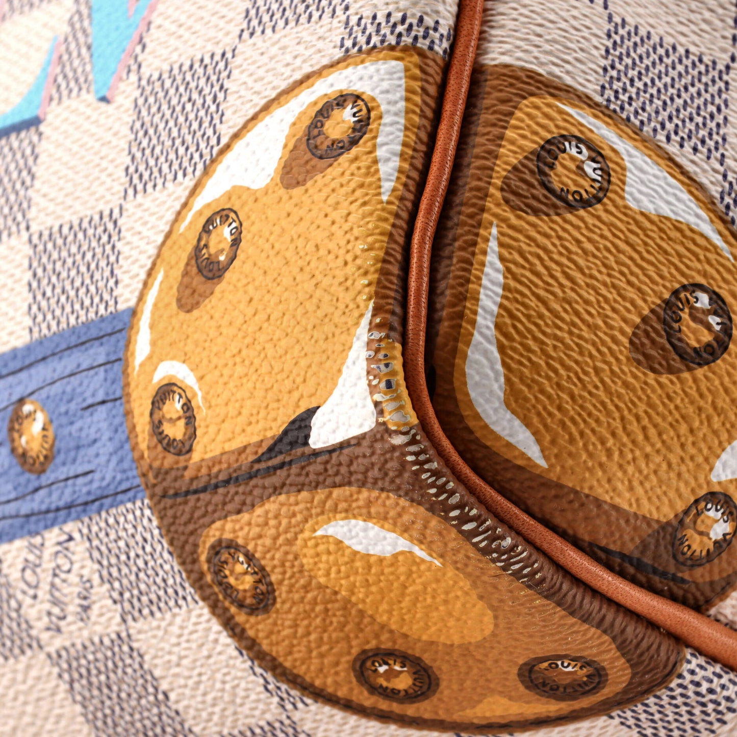 Louis Vuitton Speedy Bandouliere Bag Limited Edition Damier Summer Trunks 30