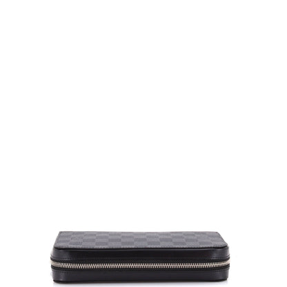 Louis Vuitton Zippy Wallet Damier Graphite XL