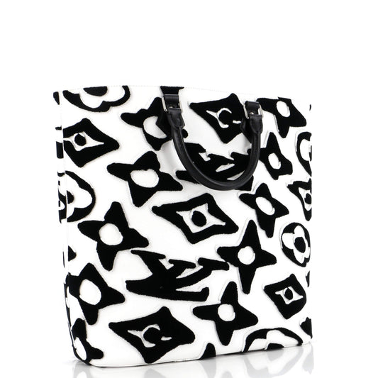 Louis Vuitton Cabas Limited Edition Urs Fischer Tufted Monogram Canvas