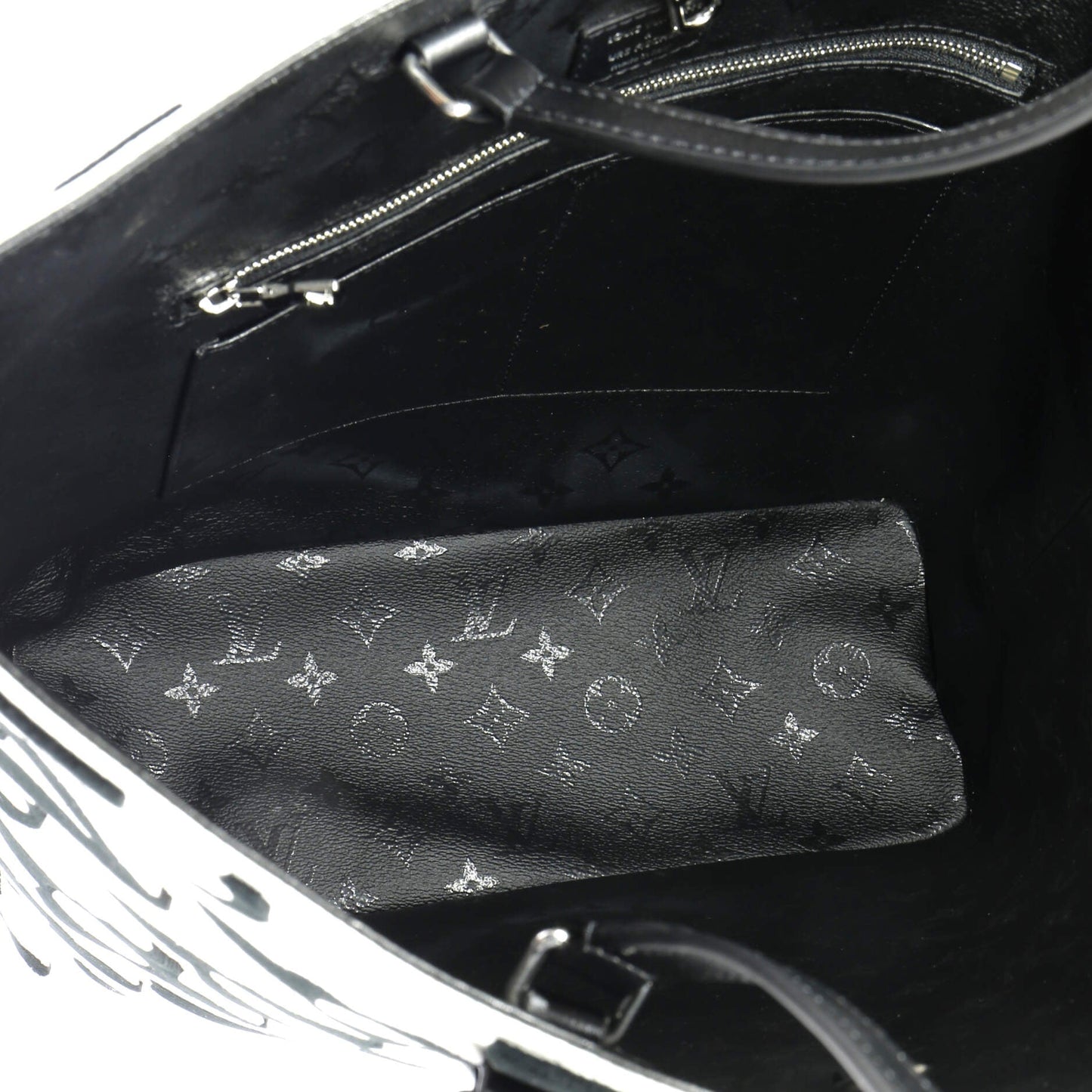 Louis Vuitton Cabas Limited Edition Urs Fischer Tufted Monogram Canvas