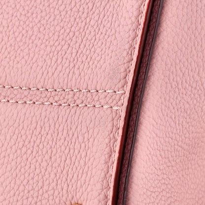 Louis Vuitton Double V Handbag Calfskin with Monogram Canvas