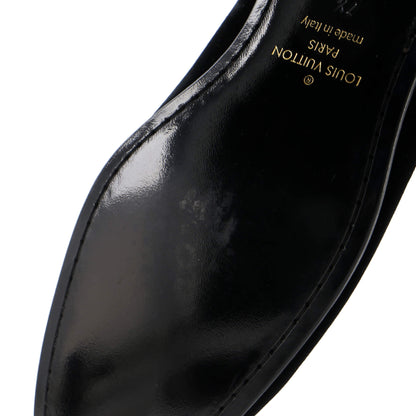 Louis Vuitton Men's Logo Loafers Embroidered Velvet