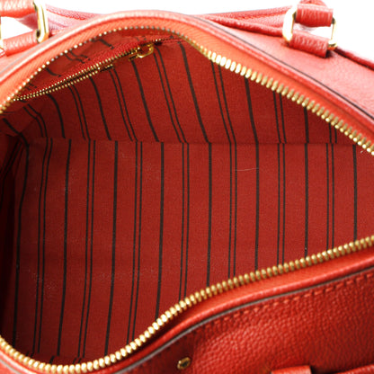 Louis Vuitton Speedy Bandouliere NM Bag Monogram Empreinte Leather 25