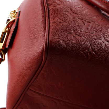 Louis Vuitton Speedy Bandouliere NM Bag Monogram Empreinte Leather 25