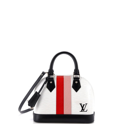 Louis Vuitton Alma Handbag Limited Edition Print Epi Leather BB