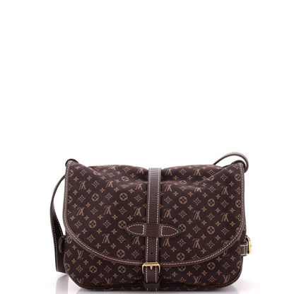 Louis Vuitton Saumur Handbag Mini Lin 30