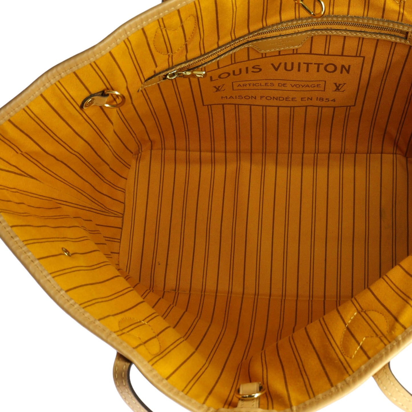 Louis Vuitton Neverfull NM Tote Damier with Braided Detail MM