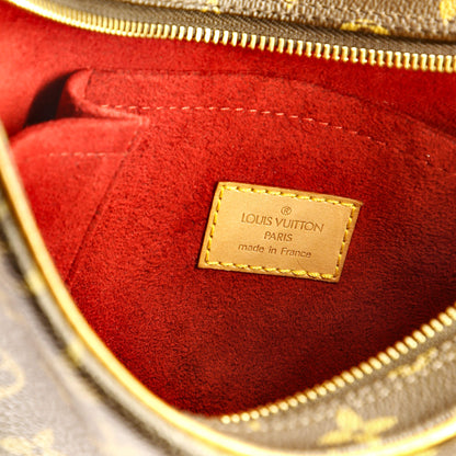 Louis Vuitton Croissant Handbag Monogram Canvas MM