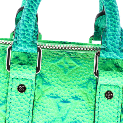 Louis Vuitton Keepall Bandouliere Bag Limited Edition Illusion Monogram Taurillon Leather XS