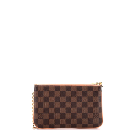 Louis Vuitton Double Zip Pochette Damier