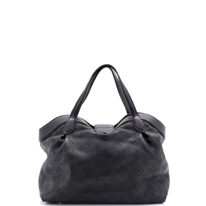 Louis Vuitton Cirrus Handbag Mahina Leather MM
