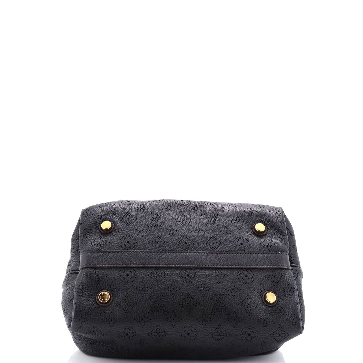 Louis Vuitton Cirrus Handbag Mahina Leather MM