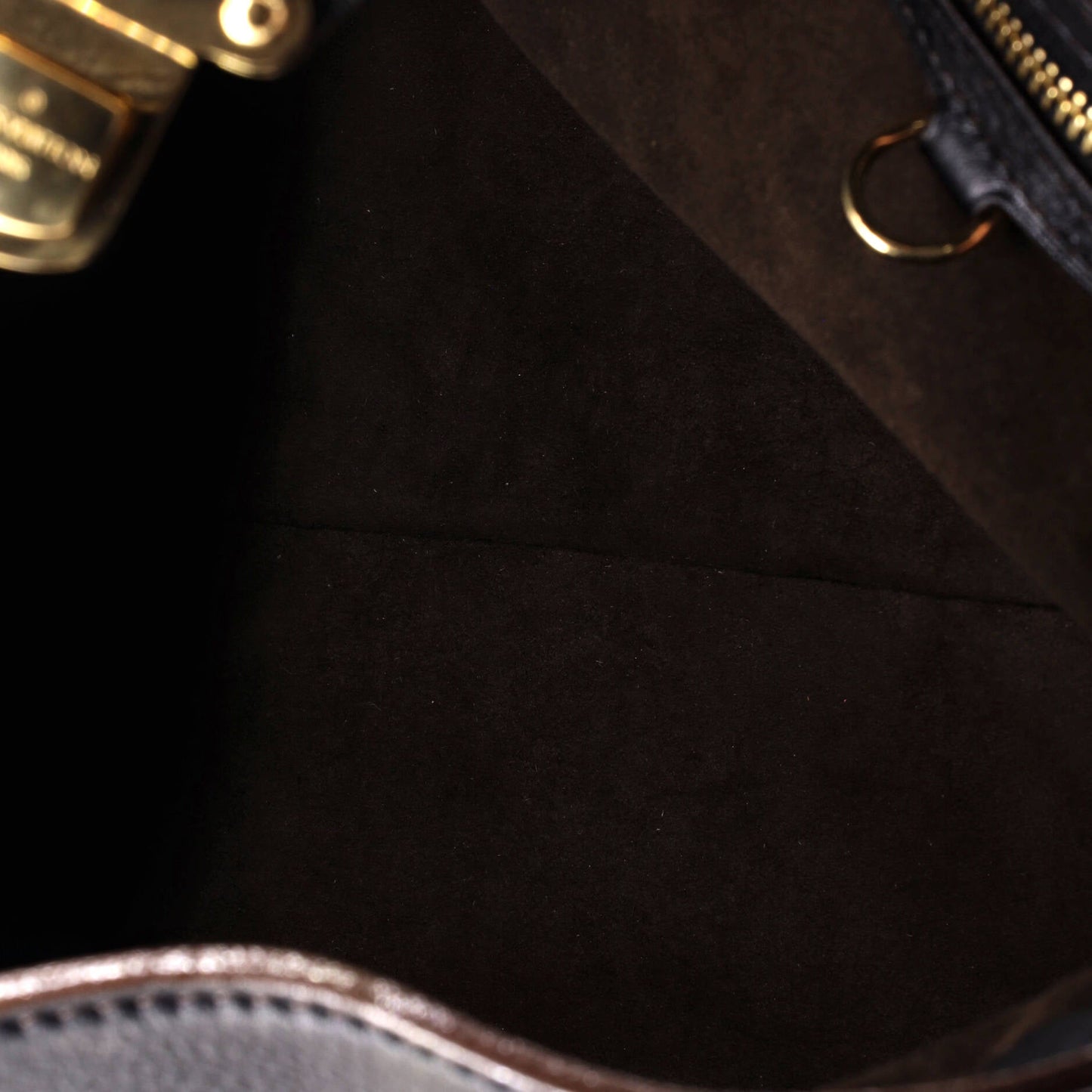 Louis Vuitton Cirrus Handbag Mahina Leather MM