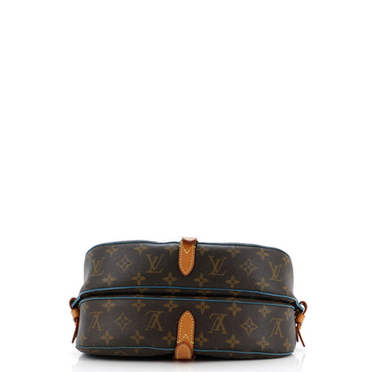 Louis Vuitton Flore Saumur Handbag Perforated Monogram Canvas