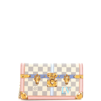 Louis Vuitton Weekend Pochette Limited Edition Damier Summer Trunks