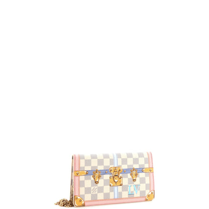 Louis Vuitton Weekend Pochette Limited Edition Damier Summer Trunks