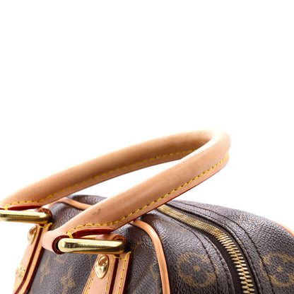 Louis Vuitton Manhattan Handbag Monogram Canvas PM