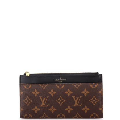 Louis Vuitton Slim Purse Monogram Canvas
