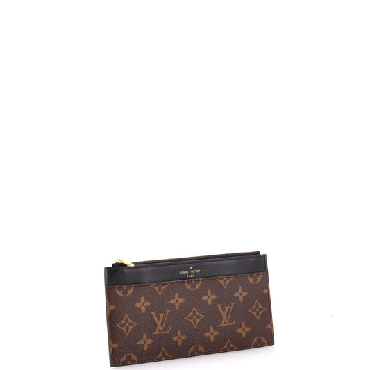 Louis Vuitton Slim Purse Monogram Canvas