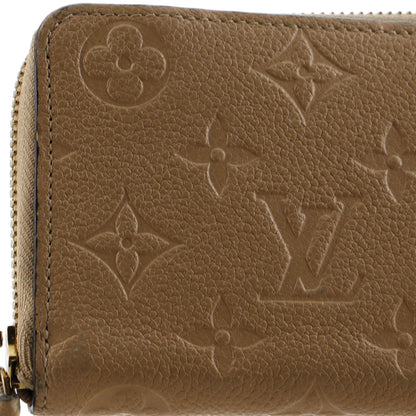 Louis Vuitton Clemence Wallet Monogram Empreinte Leather