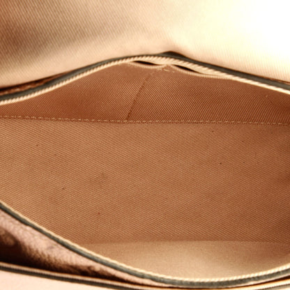 Louis Vuitton Blanche Handbag Monogram Empreinte Leather BB