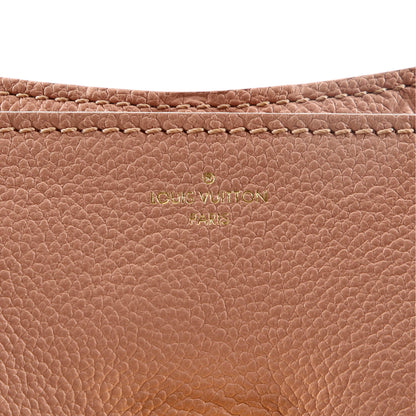 Louis Vuitton Blanche Handbag Monogram Empreinte Leather BB