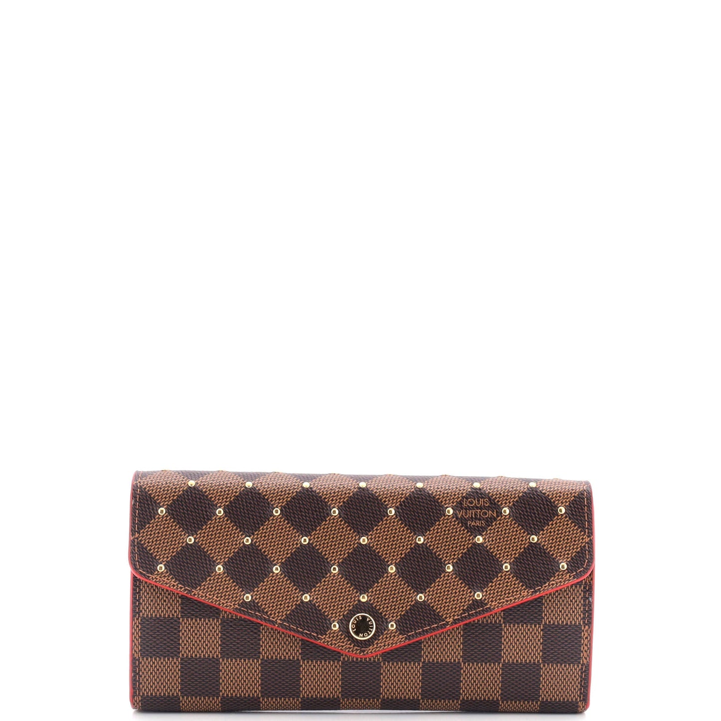 Louis Vuitton Sarah Wallet NM Studded Damier