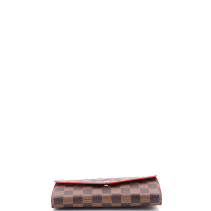 Louis Vuitton Sarah Wallet NM Studded Damier