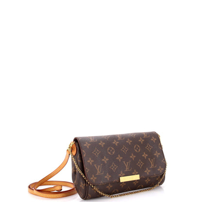 Louis Vuitton Favorite Handbag Monogram Canvas MM