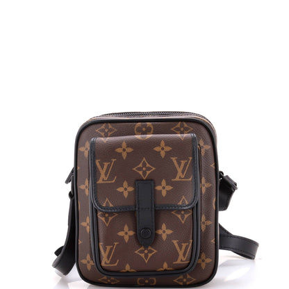 Louis Vuitton Christopher Wearable Wallet Macassar Monogram Canvas