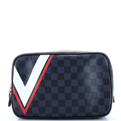 Louis Vuitton Toiletry Pouch Regatta Damier Cobalt GM