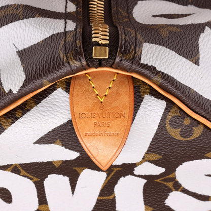 Louis Vuitton Keepall Bag Limited Edition Monogram Graffiti 50