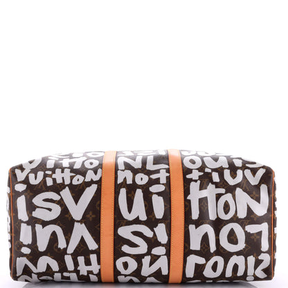 Louis Vuitton Keepall Bag Limited Edition Monogram Graffiti 50