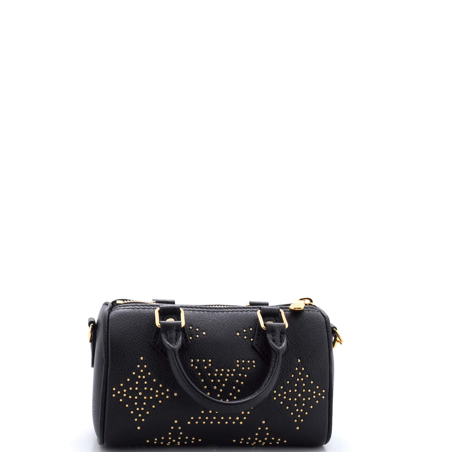 Louis Vuitton Speedy Bandouliere NM Bag Studded Leather Nano