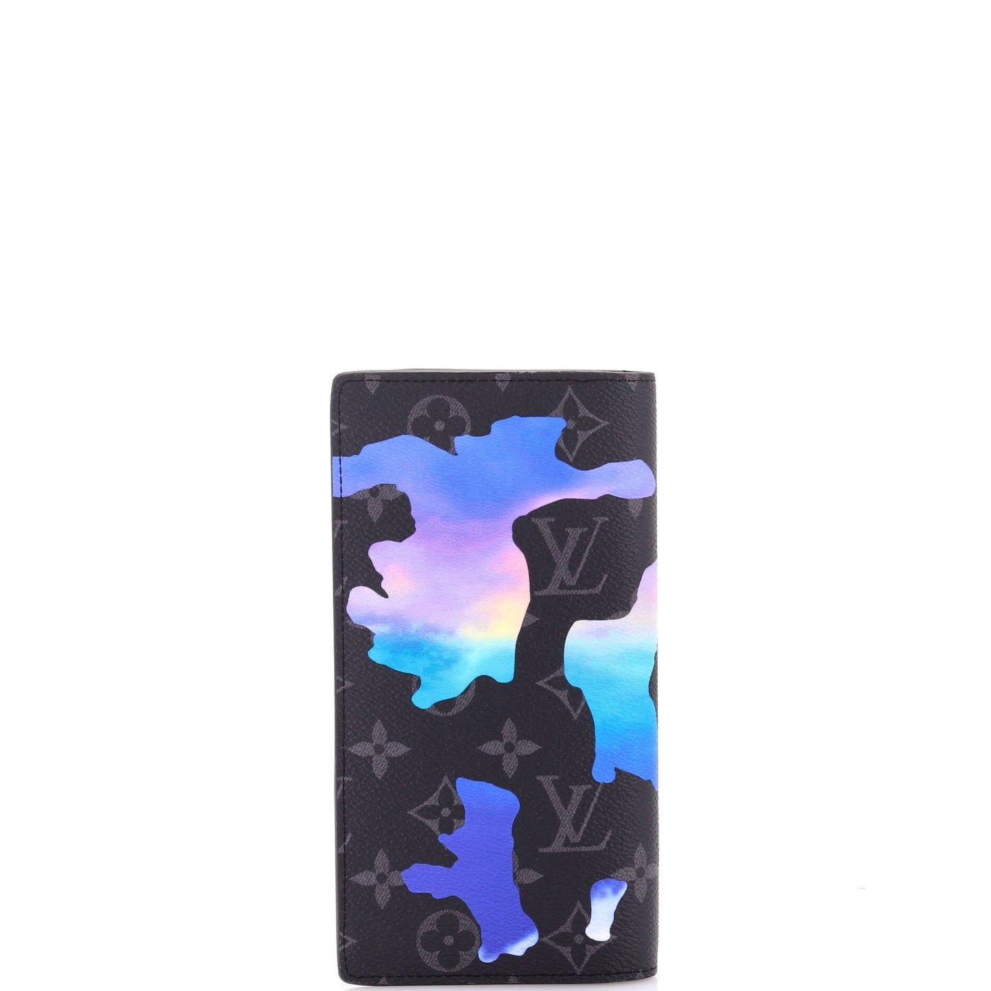 Louis Vuitton Brazza Wallet Limited Edition Room with a View Printed Monogram Eclipse Canvas