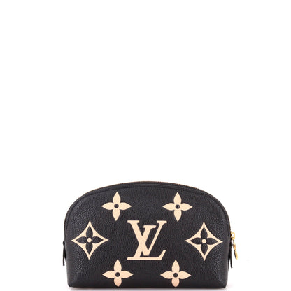 Louis Vuitton Cosmetic Pouch Bicolor Monogram Empreinte Giant