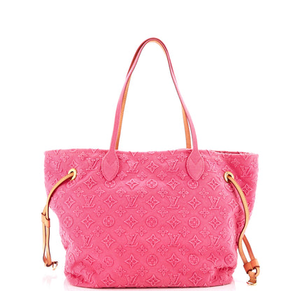 Louis Vuitton Neverfull Tote Monogram Stonewashed Denim MM