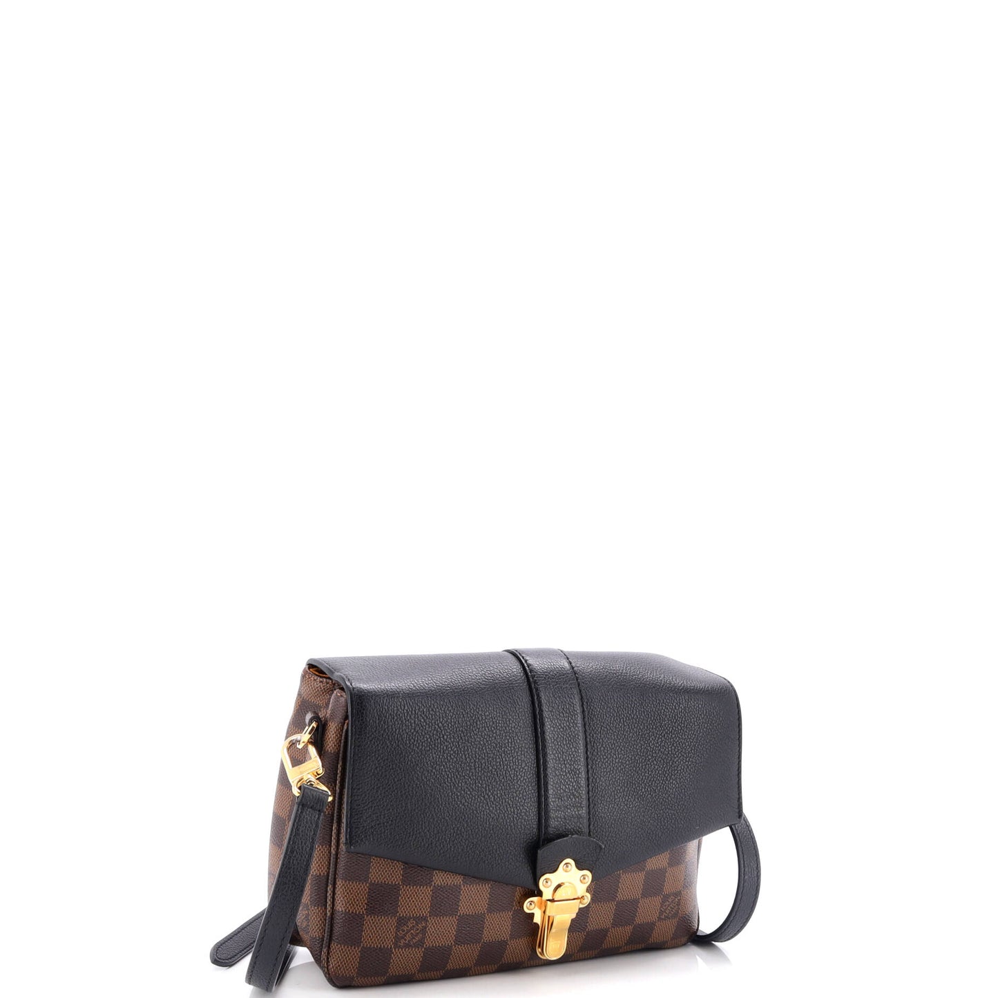 Louis Vuitton Clapton Handbag Damier and Leather PM