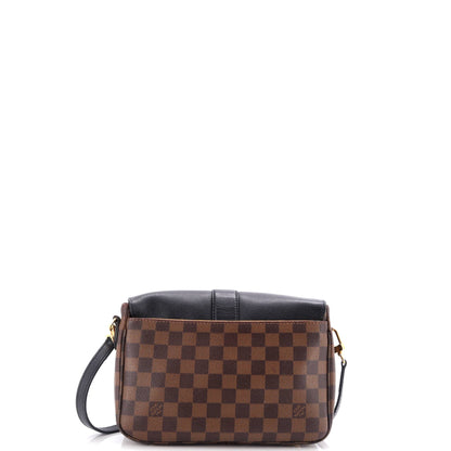Louis Vuitton Clapton Handbag Damier and Leather PM
