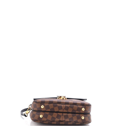 Louis Vuitton Clapton Handbag Damier and Leather PM