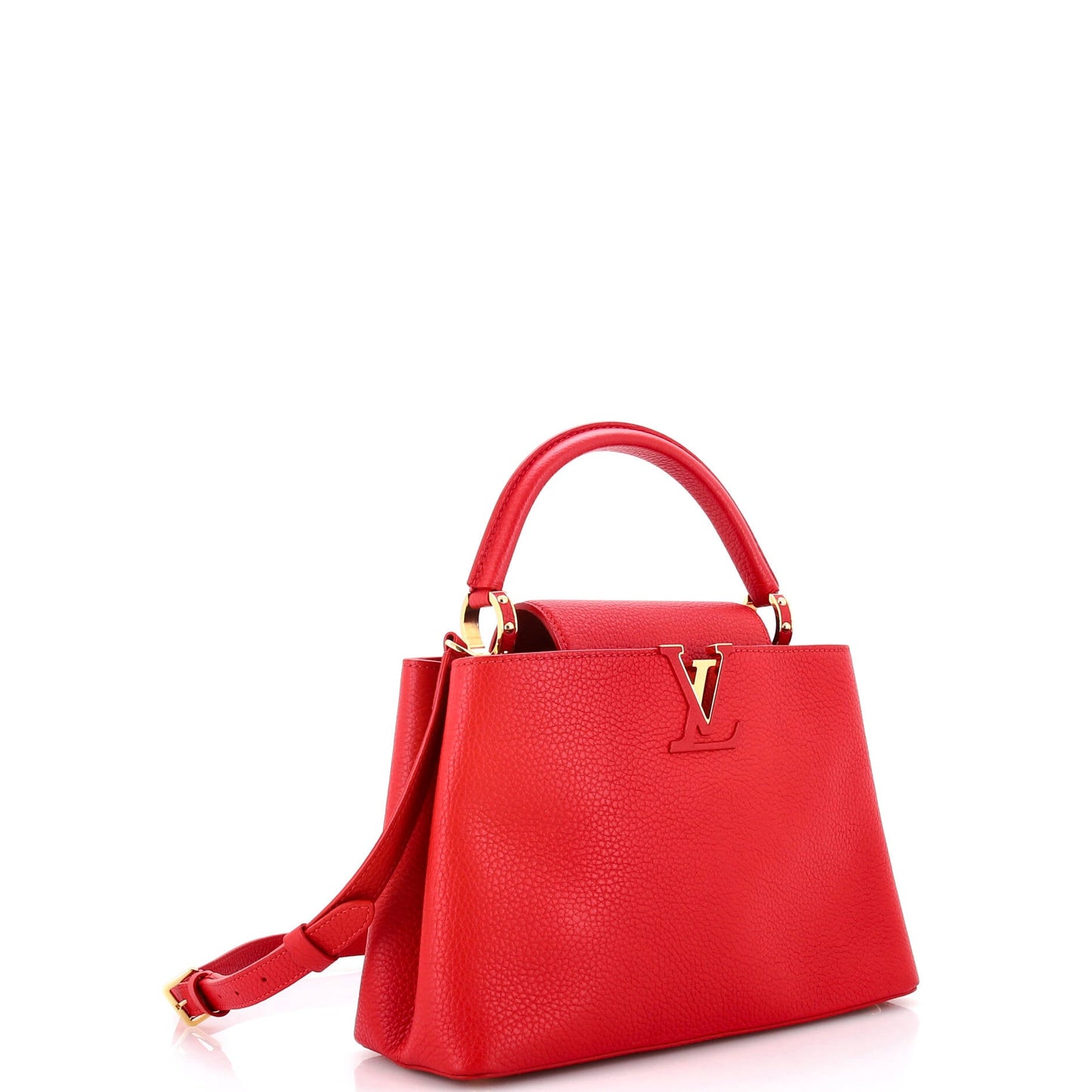 Louis Vuitton Capucines Bag Leather PM