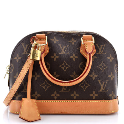Louis Vuitton Alma Handbag Monogram Canvas BB