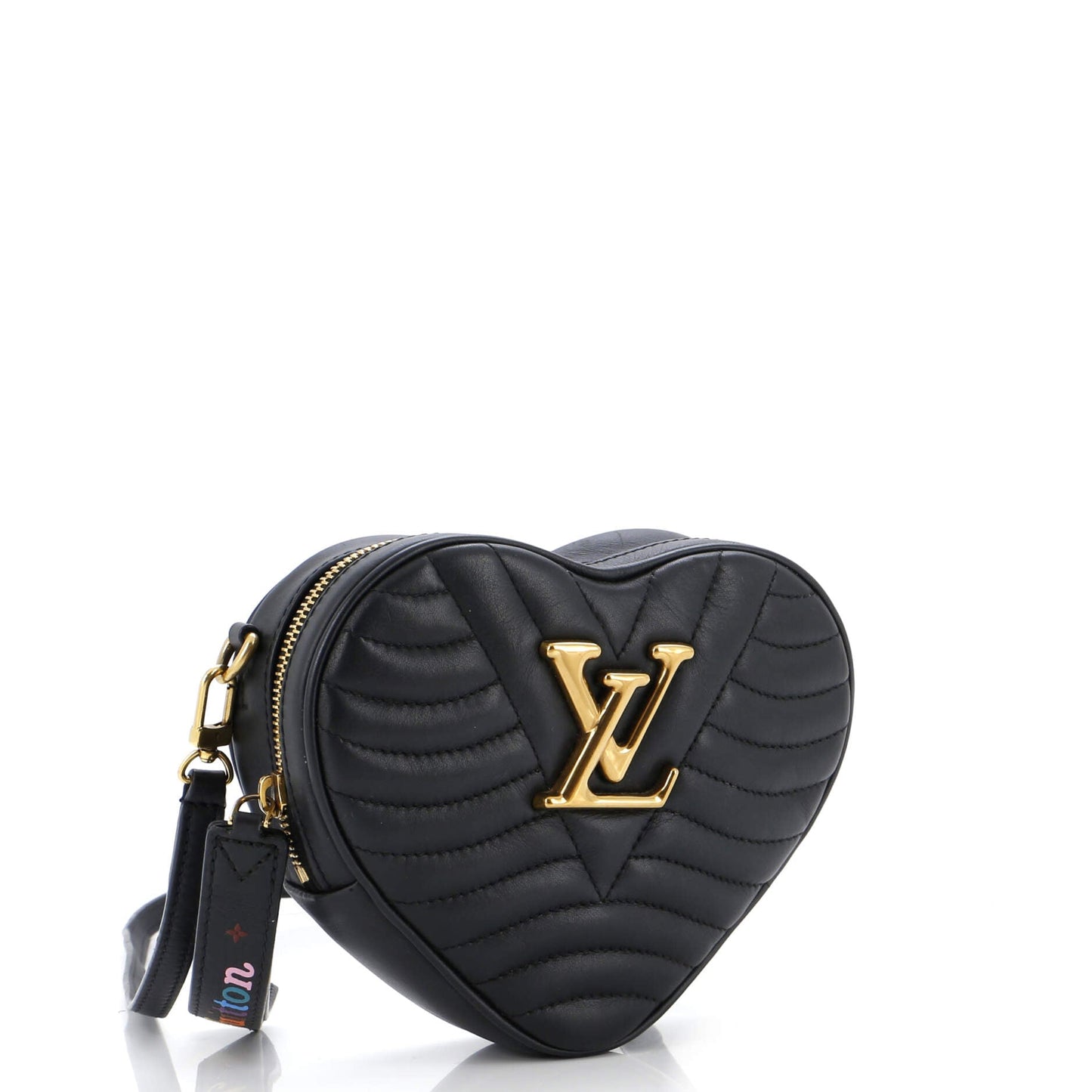 Louis Vuitton New Wave Heart Crossbody Bag Quilted Leather