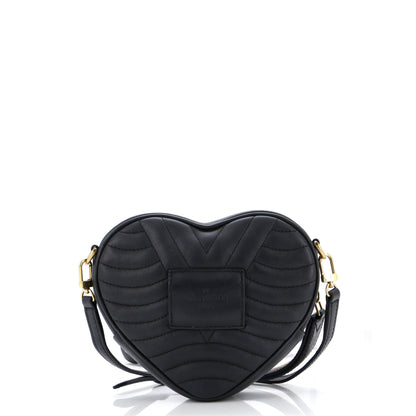 Louis Vuitton New Wave Heart Crossbody Bag Quilted Leather