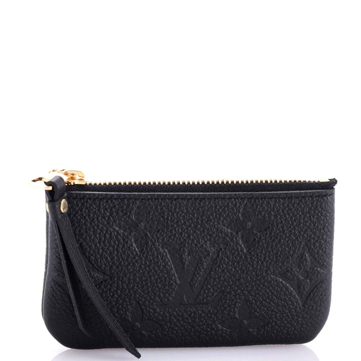Louis Vuitton Zip Key Pouch Monogram Empreinte Leather