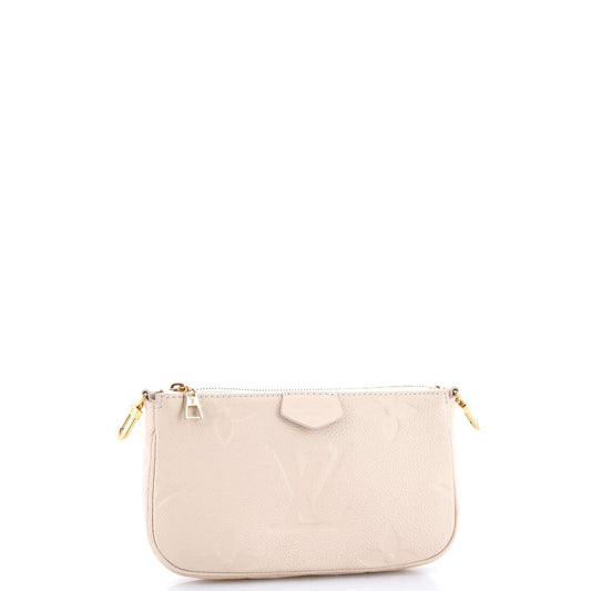 Louis Vuitton Multi Pochette Accessoires Pouch Monogram Empreinte Giant Small