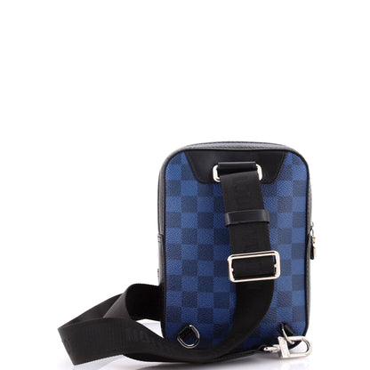 Louis Vuitton Amazone Sling Bag Limited Edition Damier Graphite 3D